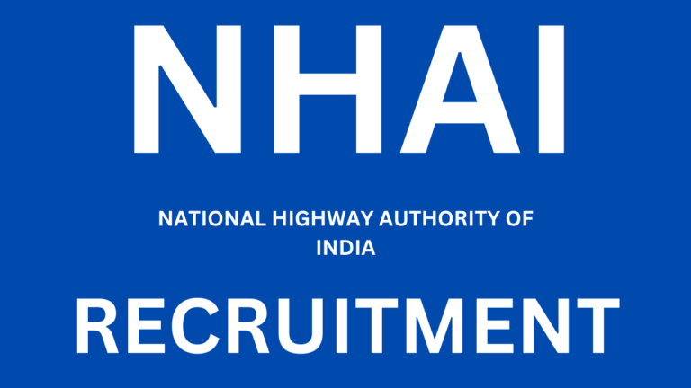 NHAI RECRUITMENT, 2024