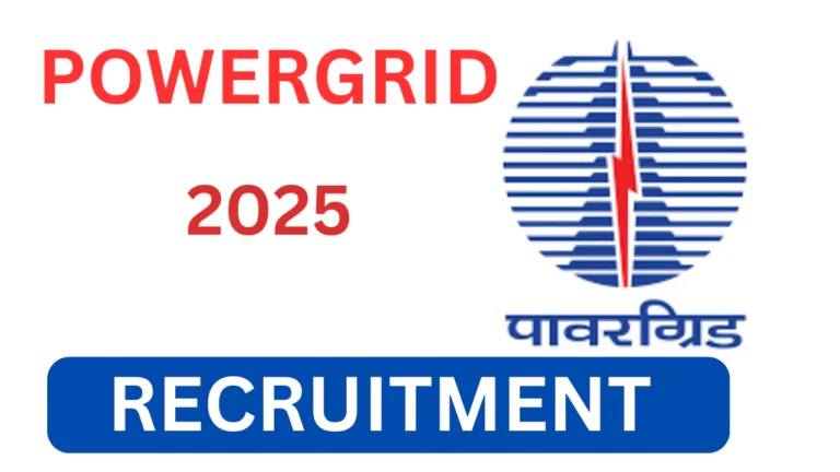 POWER GRID RECRUITMENT, 2025