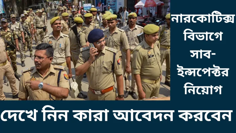 NCB Sub-Inspector Recruitment 2025