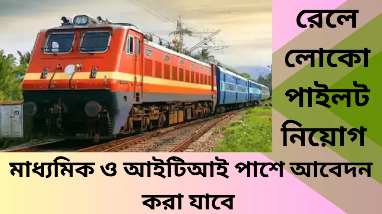Rail Loco Pilot Recruitment 2025