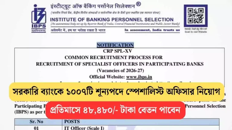 IBPS Recruitment 2025